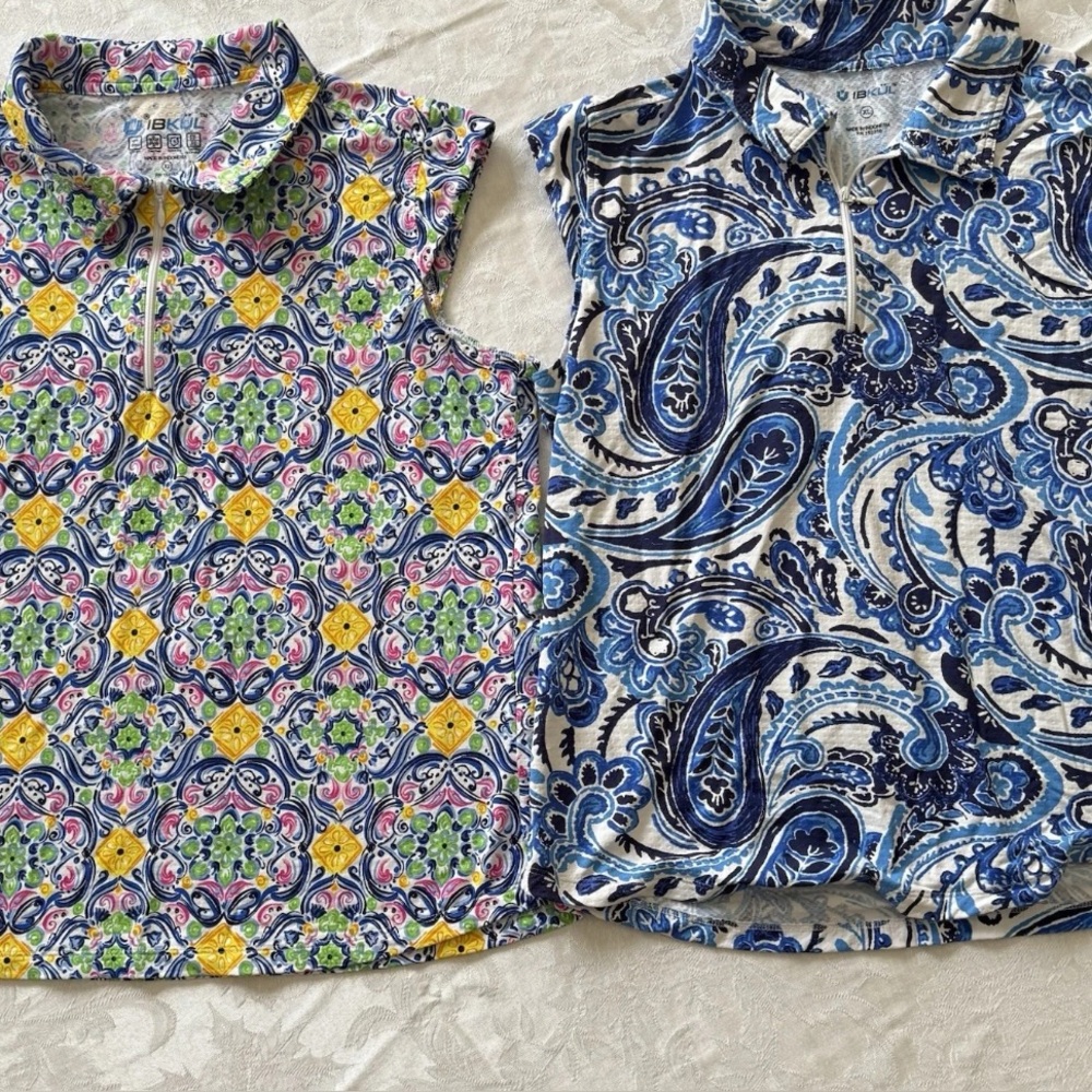Ibkul Women's Colorful Patterned Tank Tops